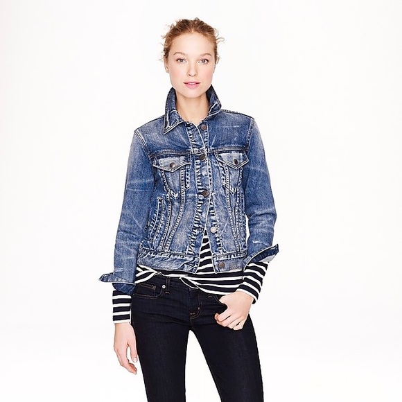 J. Crew Jackets & Blazers - J. Crew indigo denim jean jacket